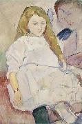 Jules Pascin Mother and child oil painting on canvas
